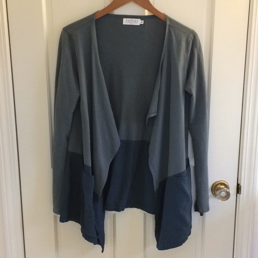 Velvet by Graham and Spencer Waterfall Cardigan